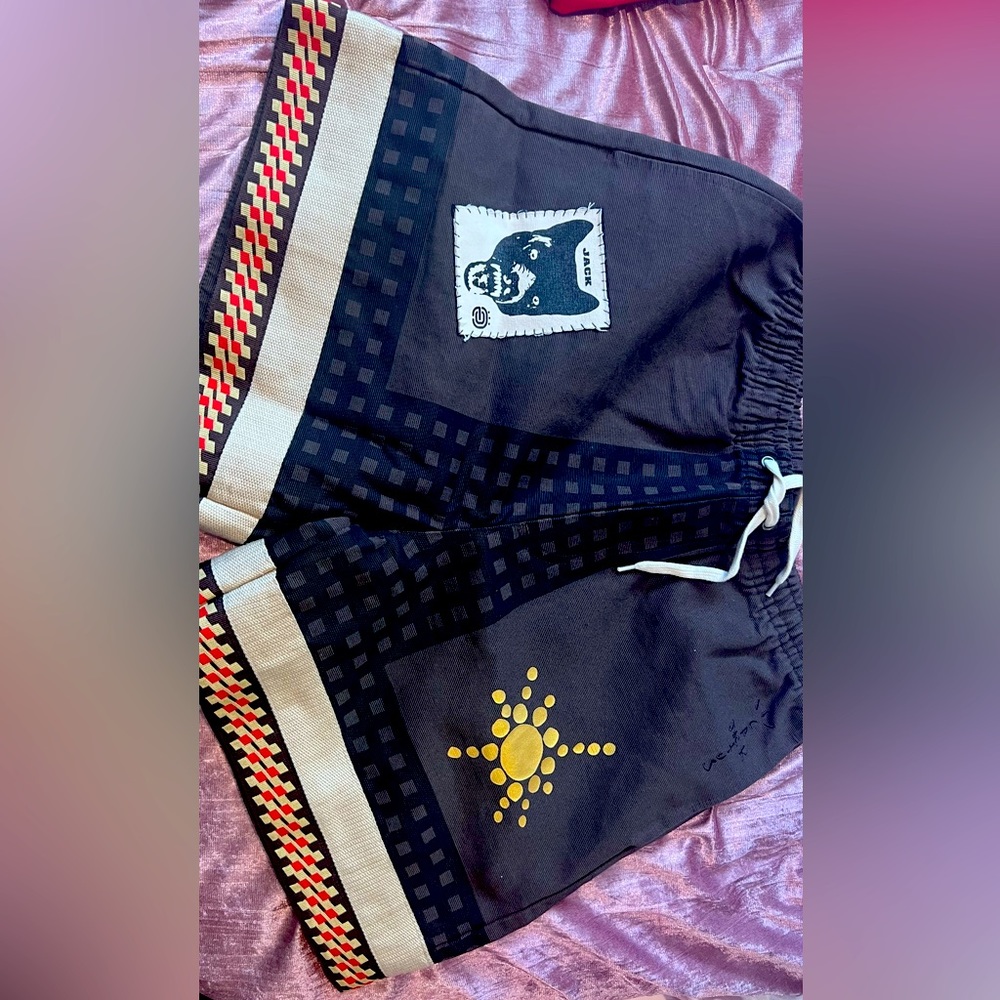 Cactus Jack by Travis Scott Wolf Shorts Brown